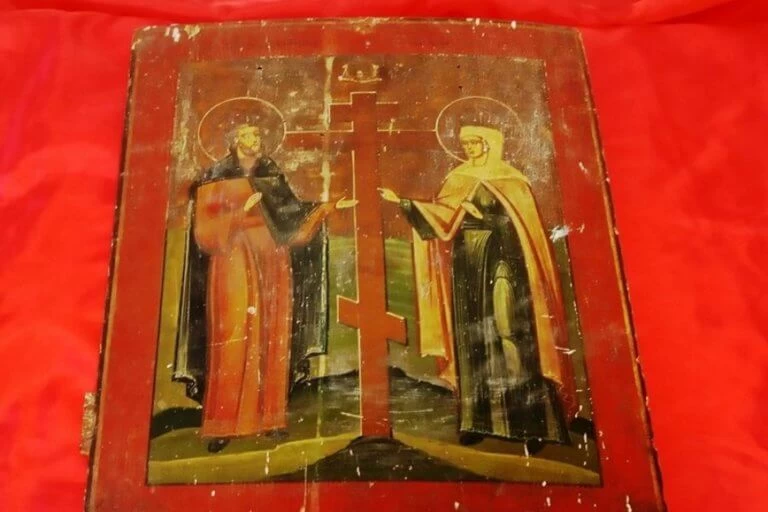 Θεσσαλονίκη: Έβγαλε στο σφυρί αυτή την αγιογραφία του 18ου αιώνα – Ζητούσε 2.000 ευρώ για να την πουλήσει